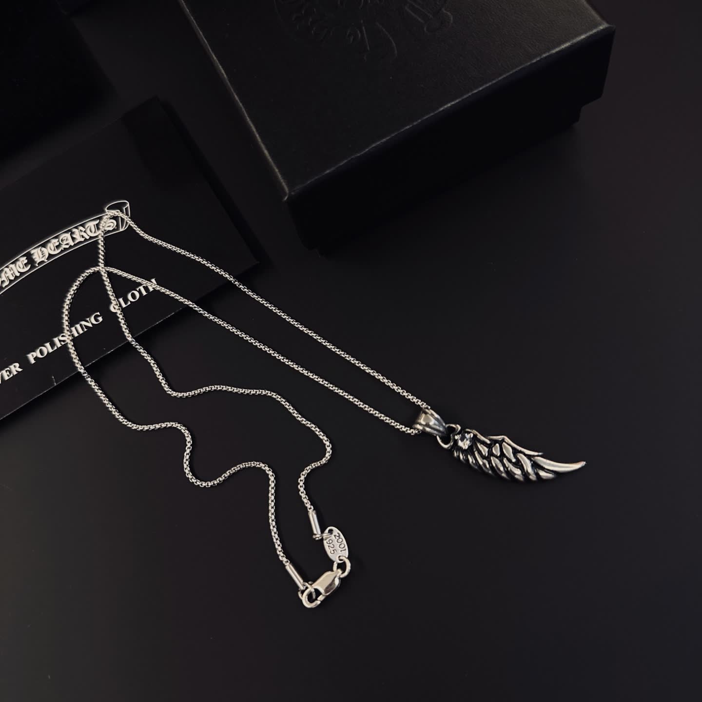 Chrome Hearts Wing Pendant Necklace